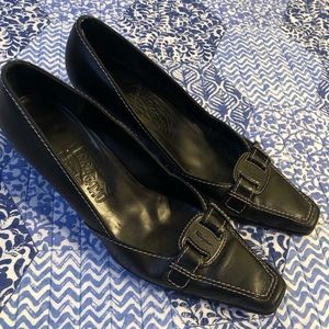 Salvatore Ferragamo Black Heels
